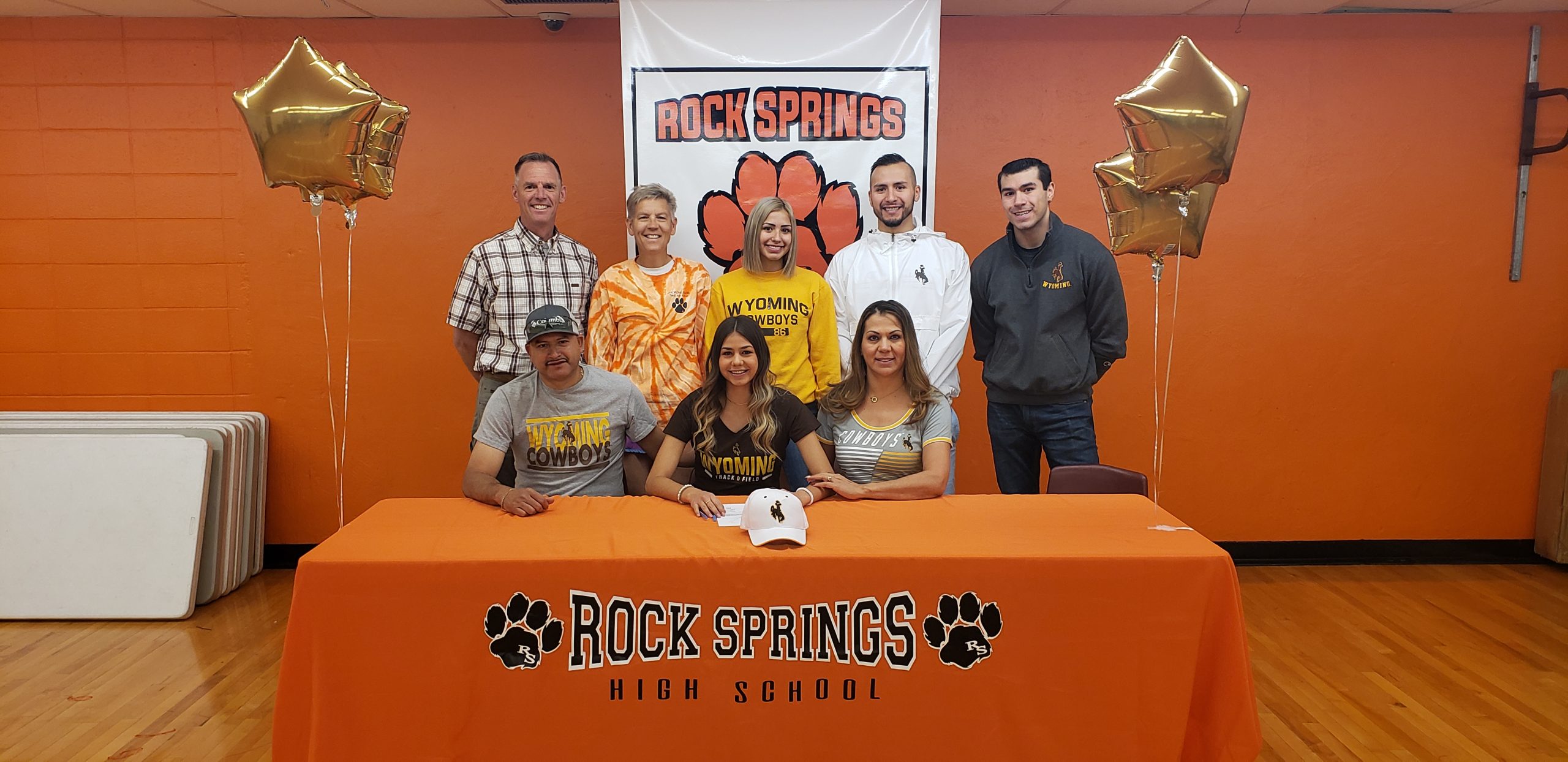 RSHS Track Standout Inks With University of Wyoming