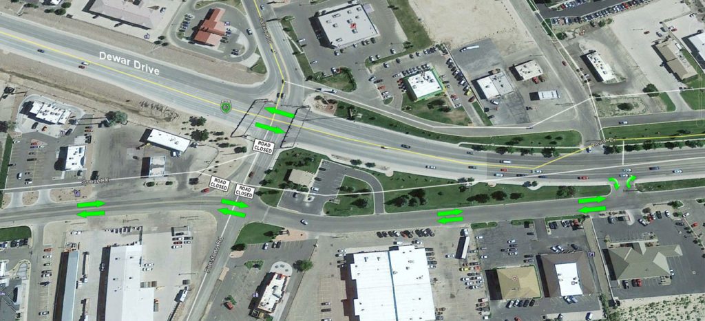 Work Will Cause Access Issues to Sunset Drive from Dewar Drive