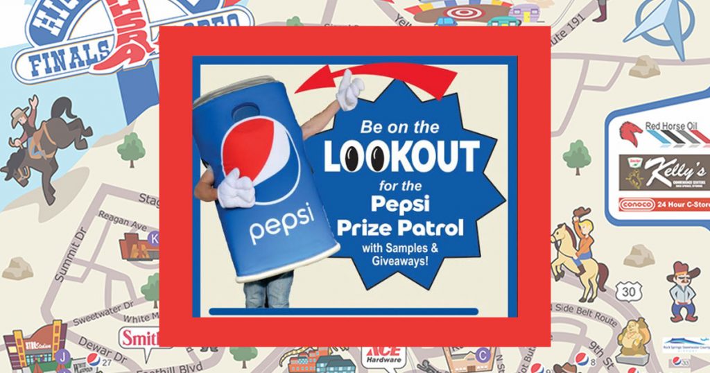 Get Caught Drinking Pepsi & Win $100 at the National High School Finals Rodeo