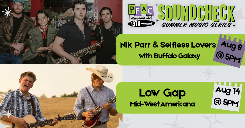 Pinedale’s Free Concert Series Rolls into August with Texas Rock ‘n Roll this Weekend, Mid-West Americana Next Weekend!