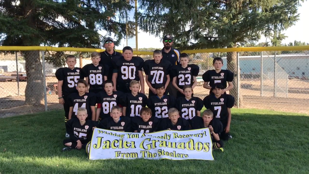Rock Springs Steelers Wish Jaciel Granados a Speedy Recovery [Video]