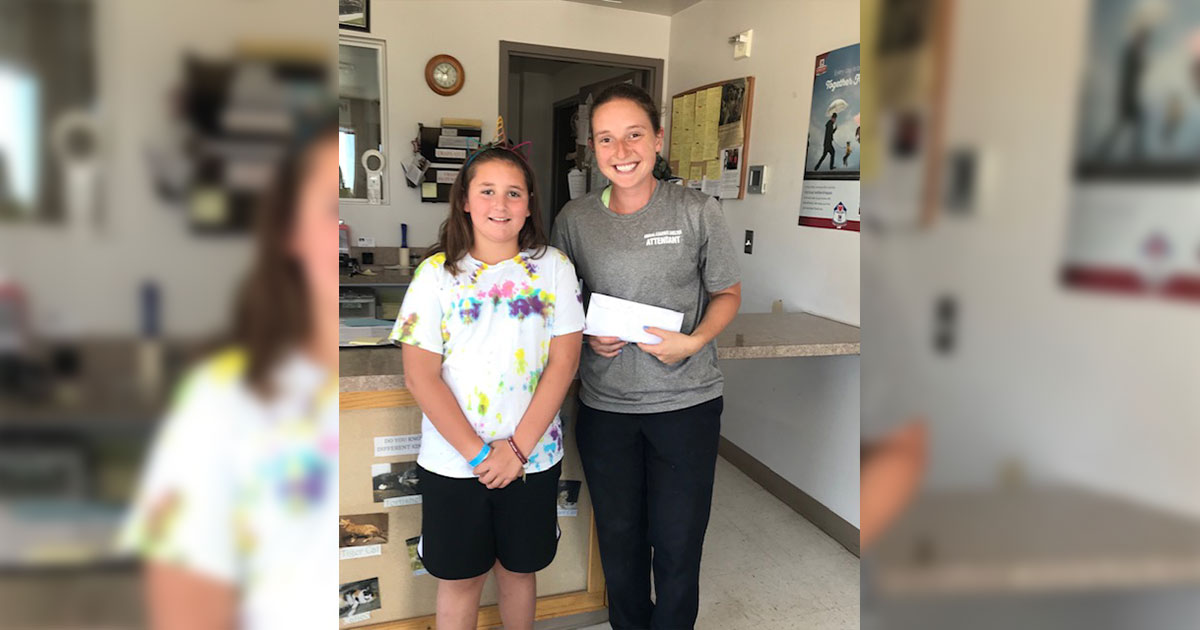 Local Girl Donates Lemonade Stand Proceeds to Animal Shelter