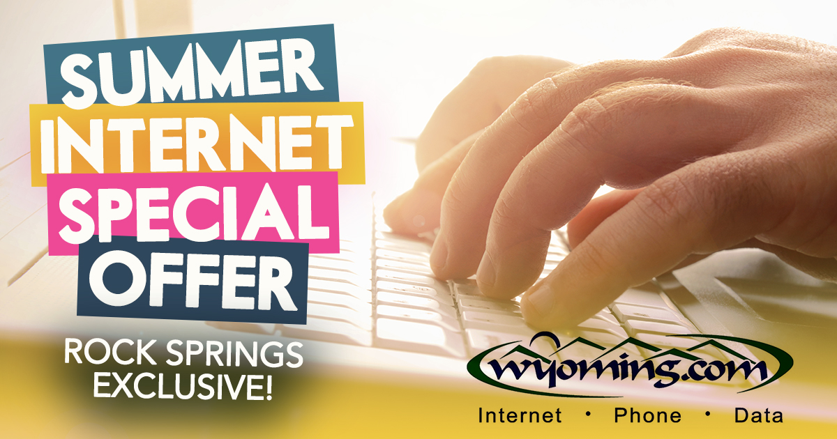 Wyoming.com Summer Sale – Rock Springs Exclusive!