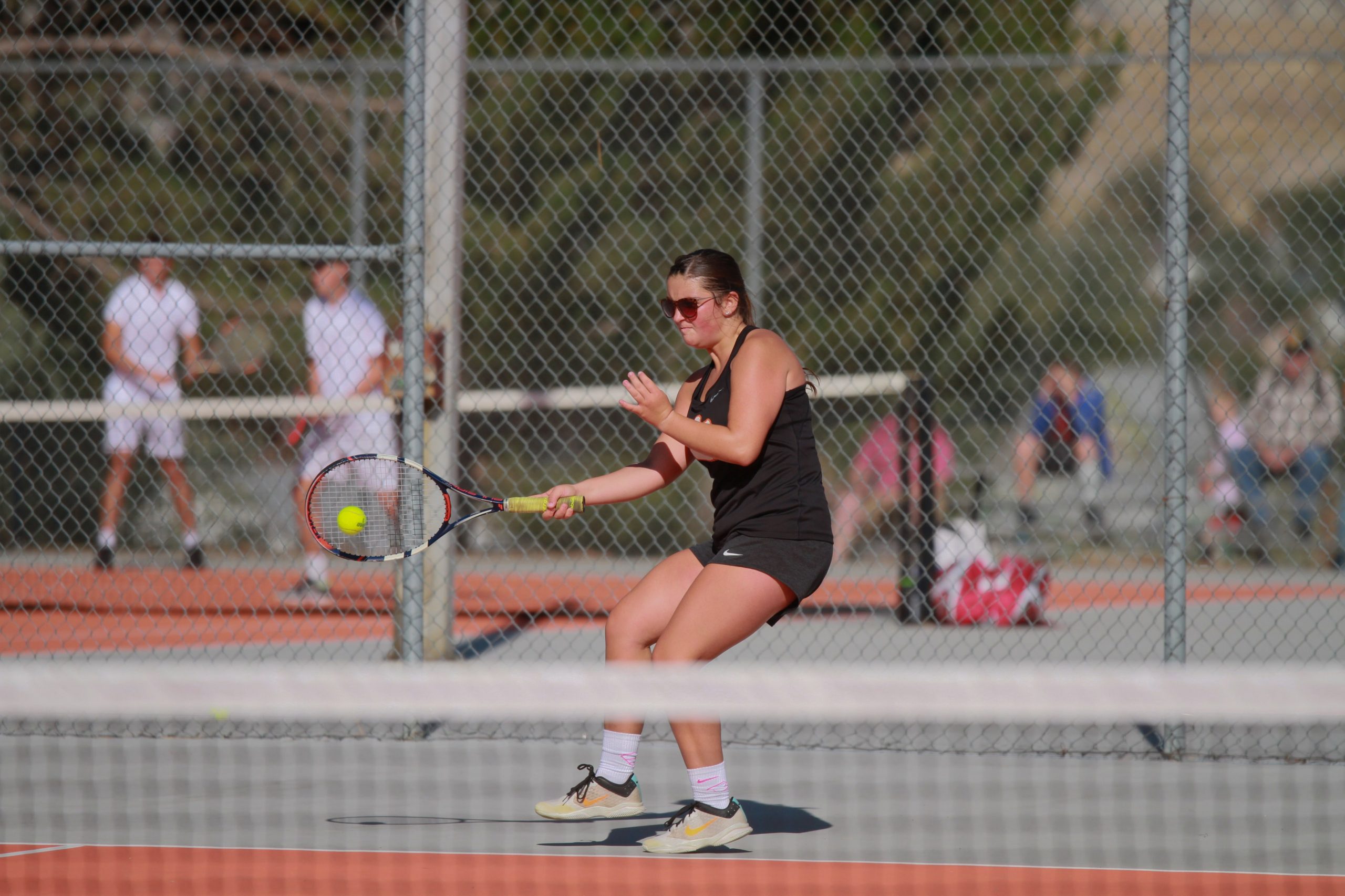 Tiger Tennis Hosts Cheyenne Schools for Final Home Competition
