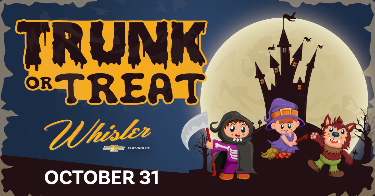 BUSINESSES! Sign Up for Whisler’s Community Trunk or Treat this Halloween