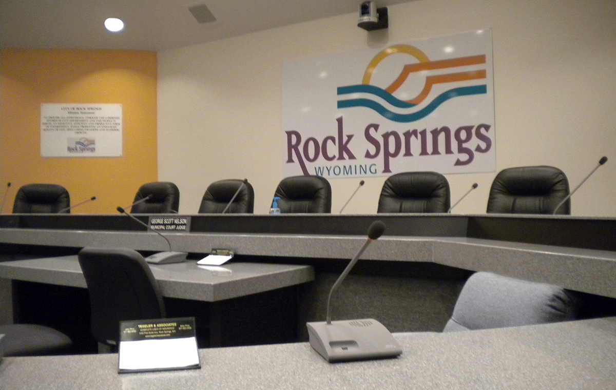 Rock Springs City Council Agenda for October 1