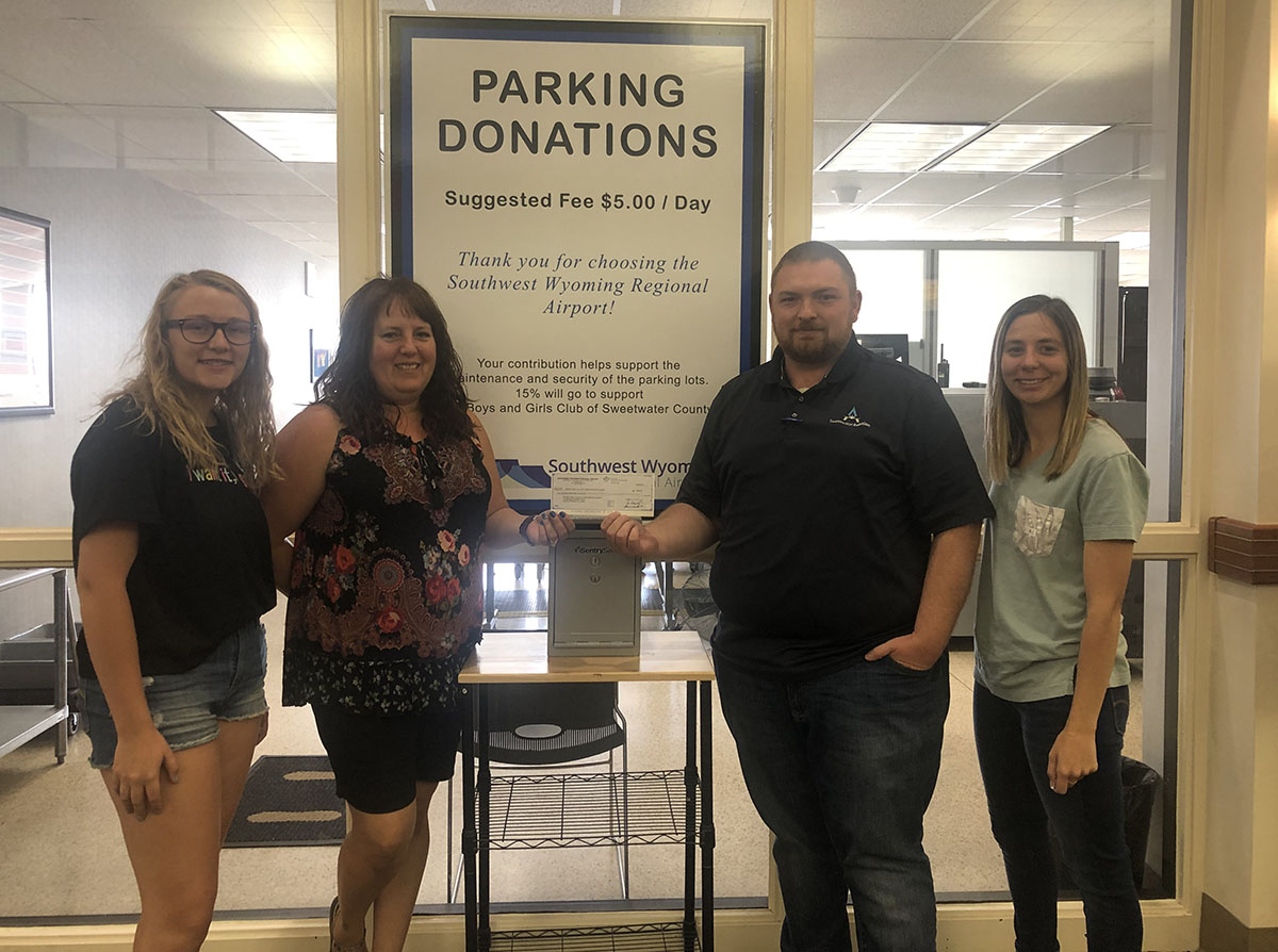 Southwest Wyoming Regional Airport Supports Boys & Girls Club of Sweetwater County