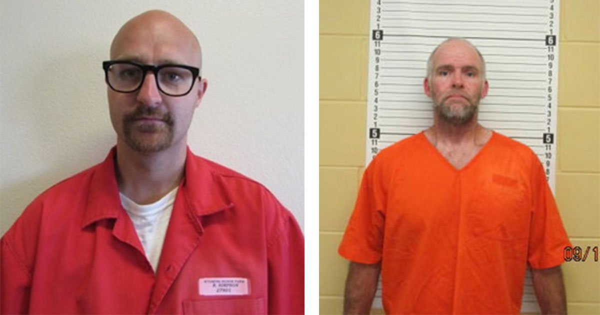 Two Wyoming Honor Conservation Camp Inmates on Escape Status
