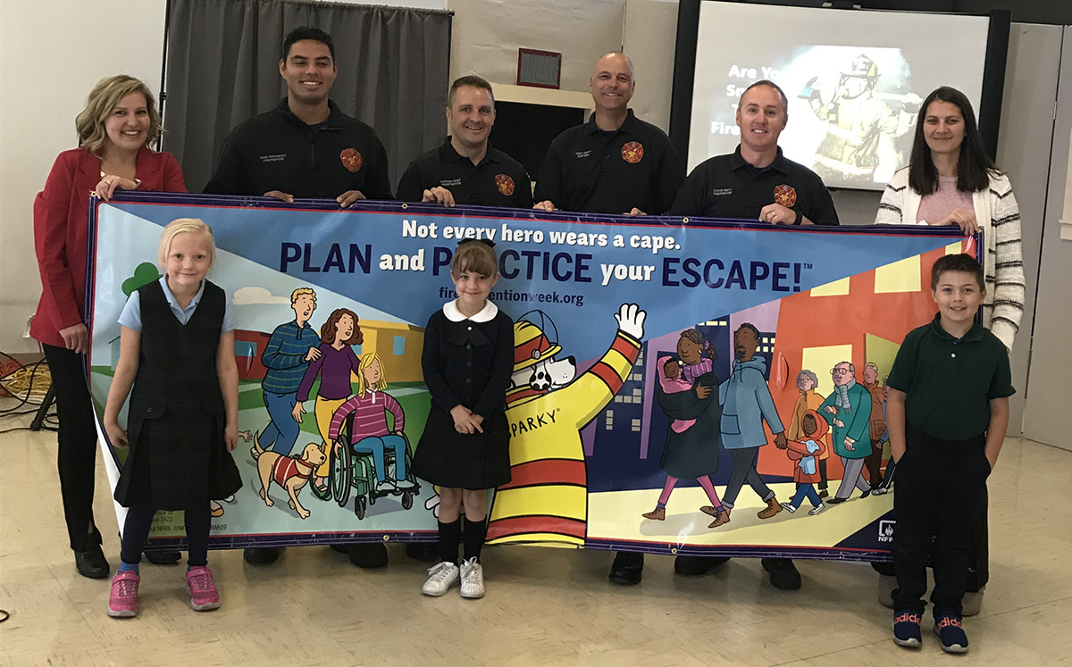 State Farm® Agent Amber Kramer Helps Firefighters Reduce Fire Dangers