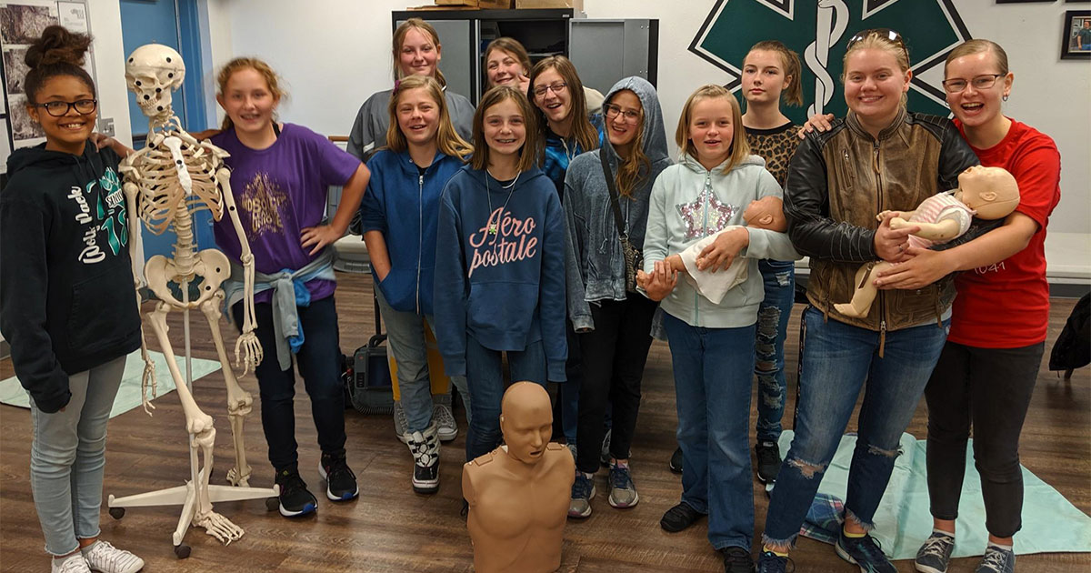 Green River Girl Scouts Earn CPR Certifications