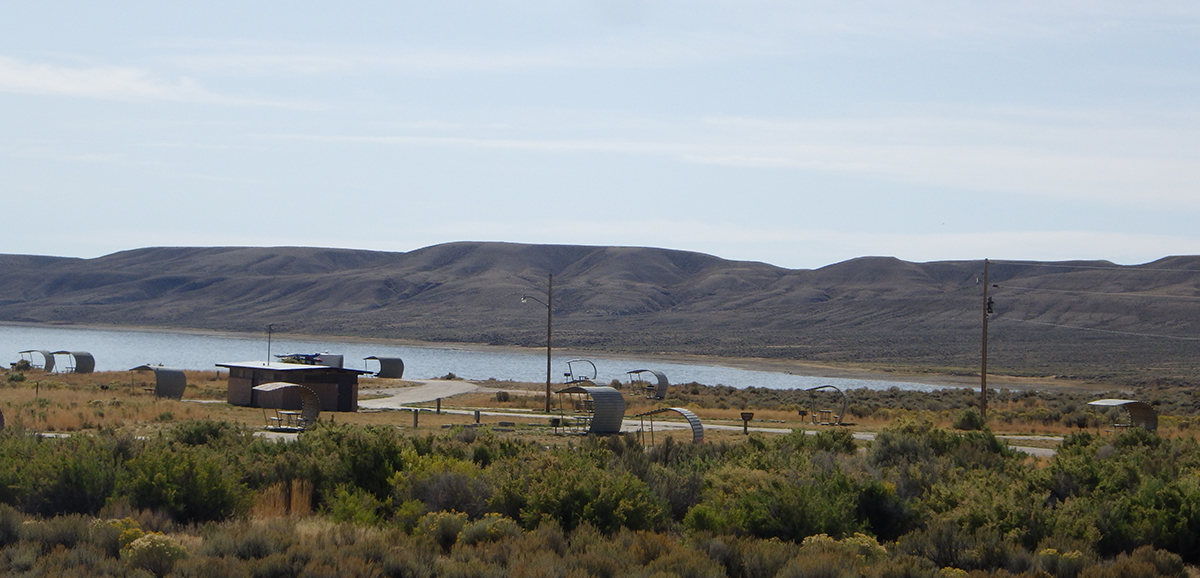 BLM Winterizes Fontenelle Creek Campground Water System