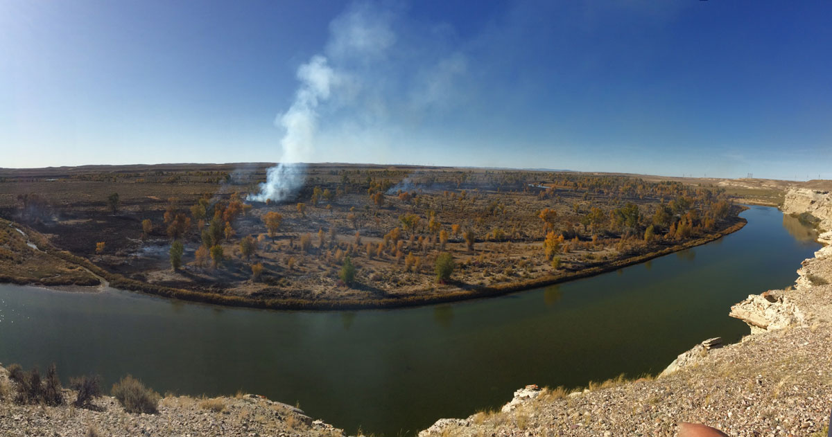 Seedskadee National Wildlife Refuge Big Island Fire Reaches 48 Acres