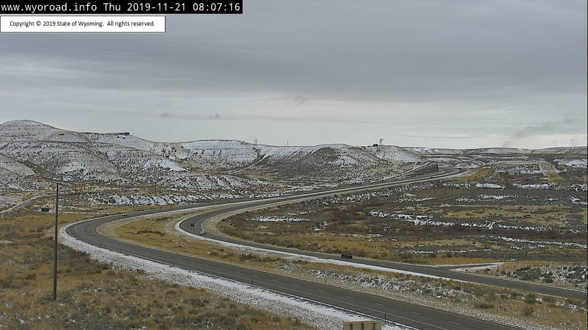 Winter Conditions and Crashes Cause Road Closures Along I-80