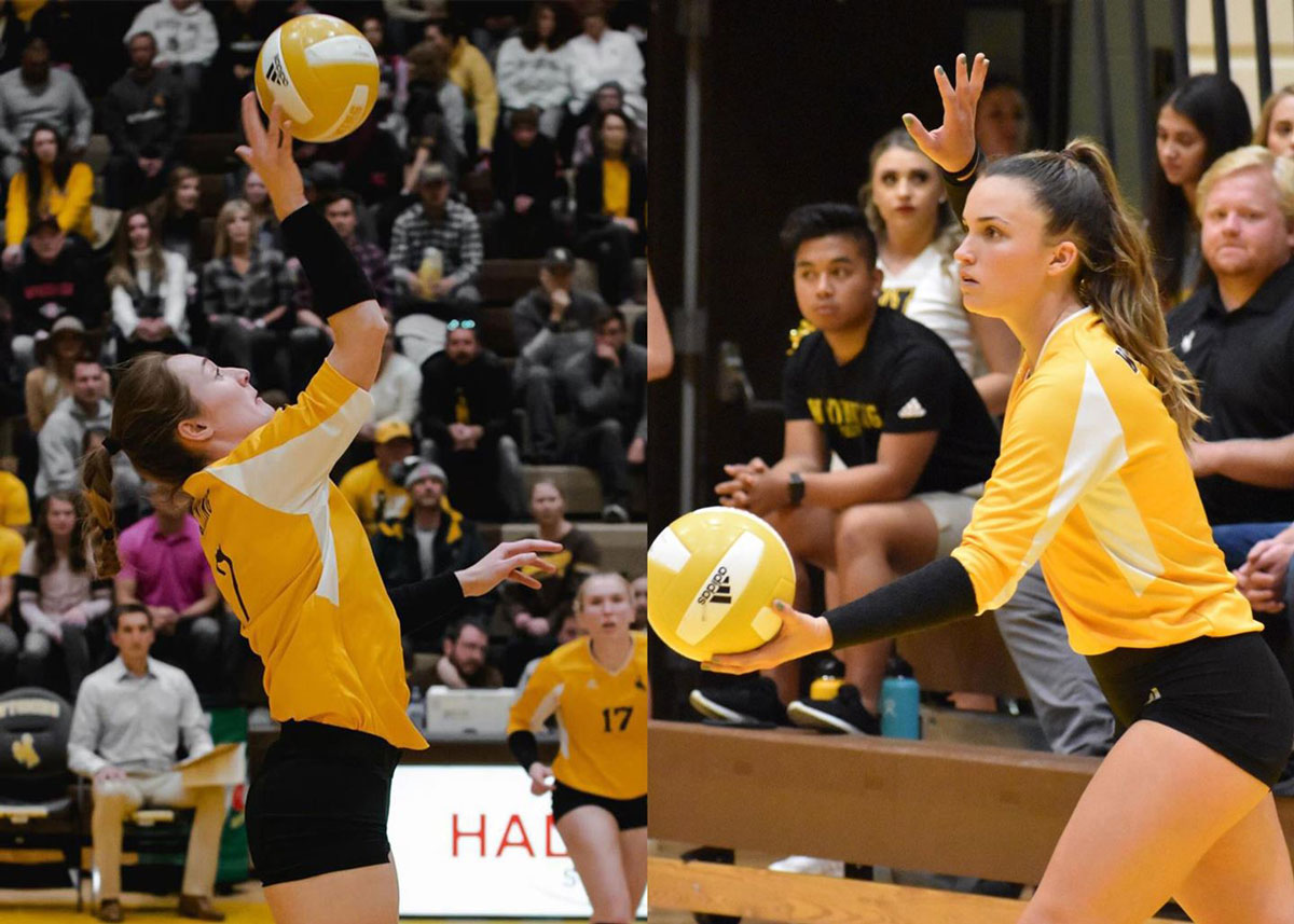 UW Volleyball Players Sweep Mountain West Player of the Week Honors