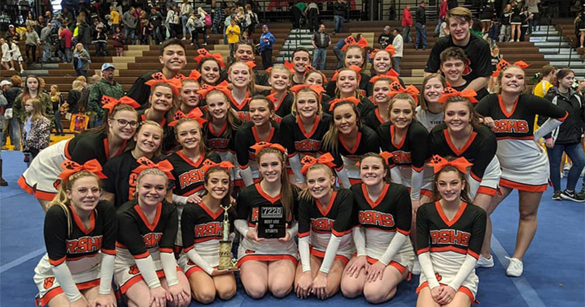 RSHS Cheer Squad Shines at Spirit Championships