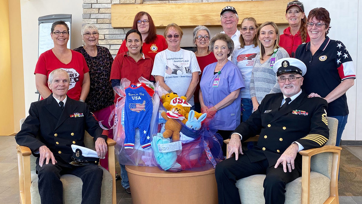 American Legion Post 24 Celebrates First Baby Born on Veterans Day