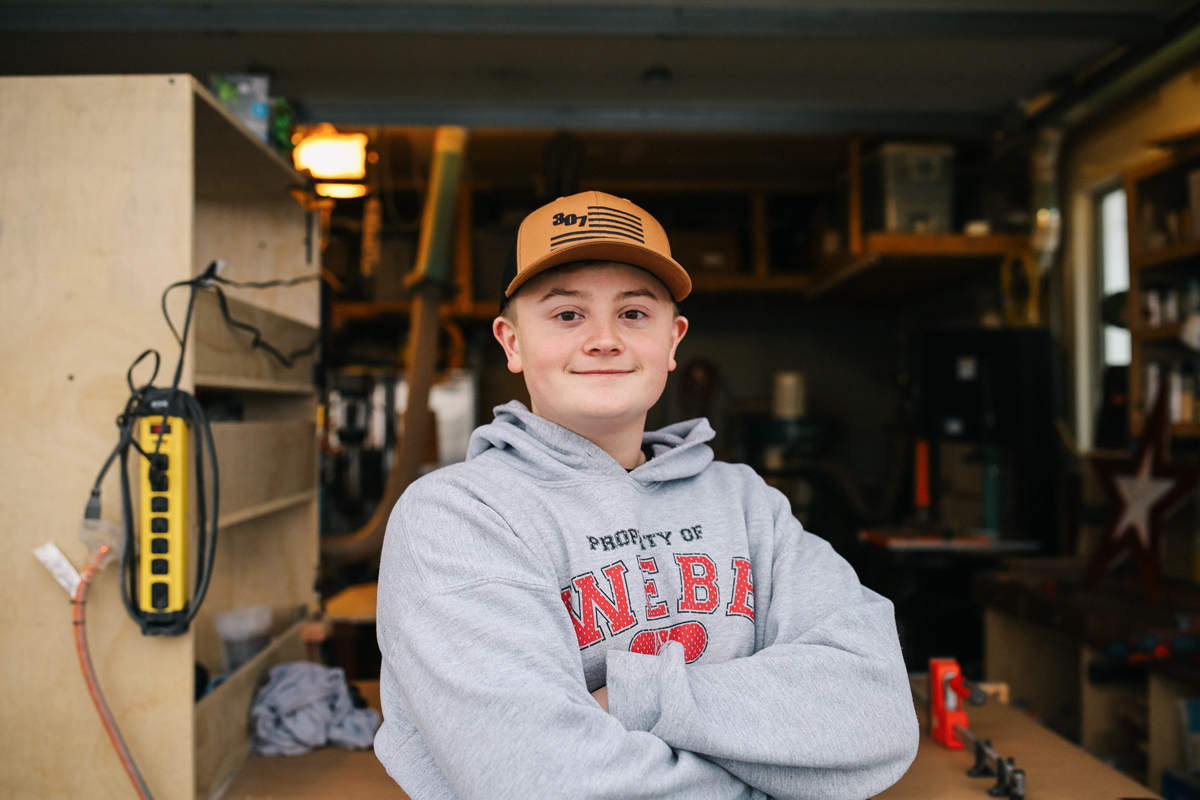 #HOMETOWN HUSTLE: Aiden Nauenburg | Silver Star Woodworking