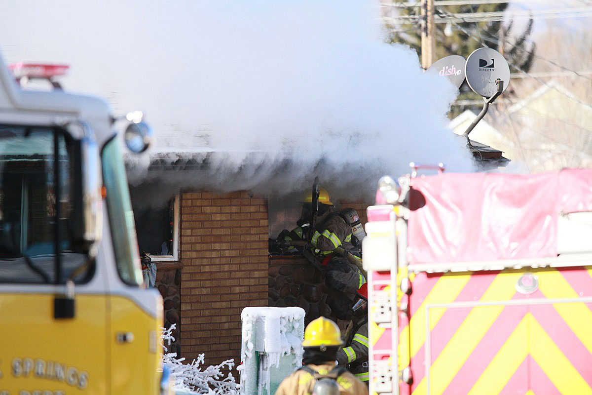 Rock Springs House Fire Caused by Burning Candle