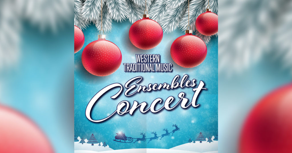 Celebrate the Holidays With Western’s Holiday Music Concert