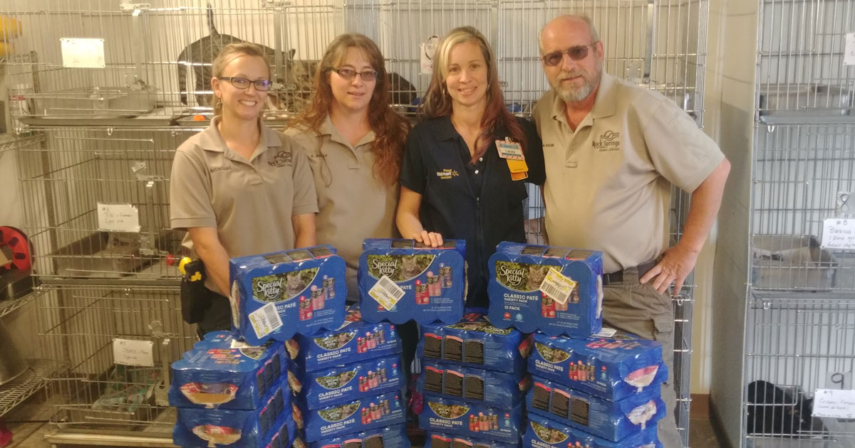 Rock Springs Animal Control Receives Donation in Memory of William John Buchanan