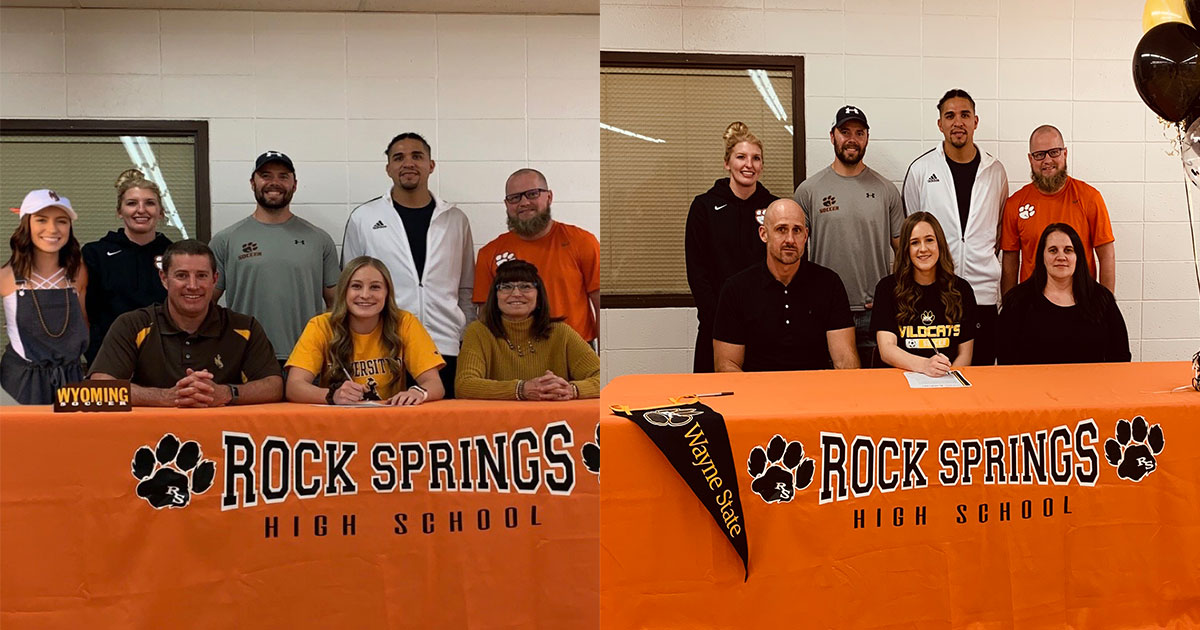 Two RSHS Soccer Players Sign with College Programs