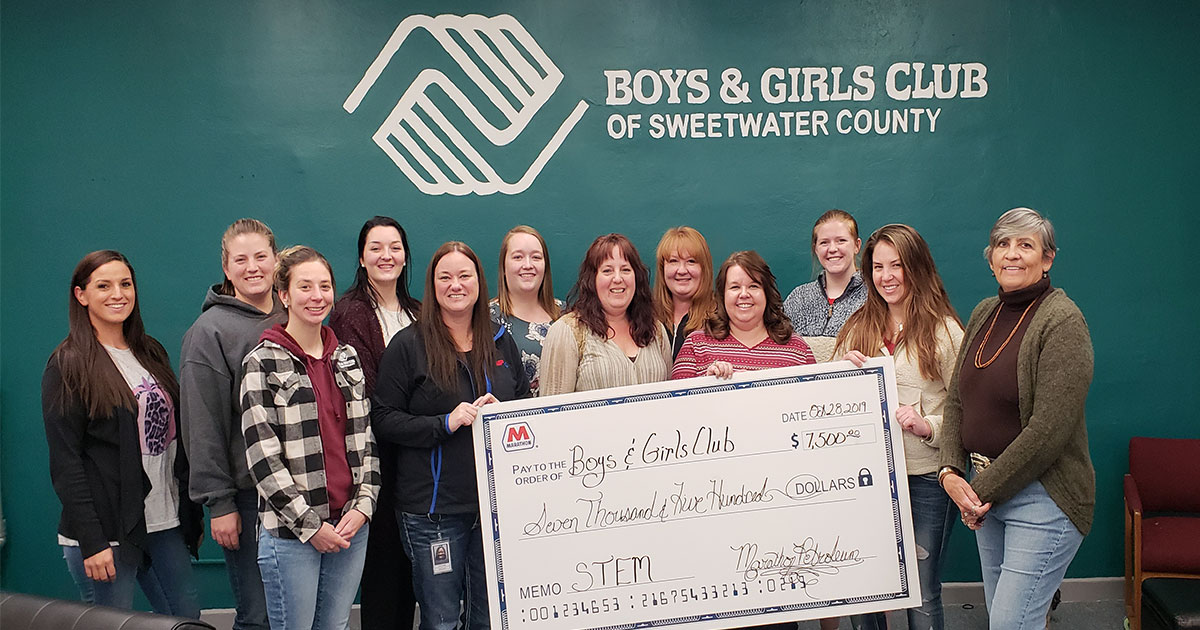 Boys & Girls Club of Sweetwater County Thanks Donors