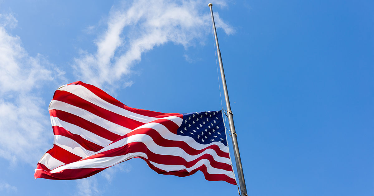 Flags Ordered to Half-Staff for Pearl Harbor Remembrance Day