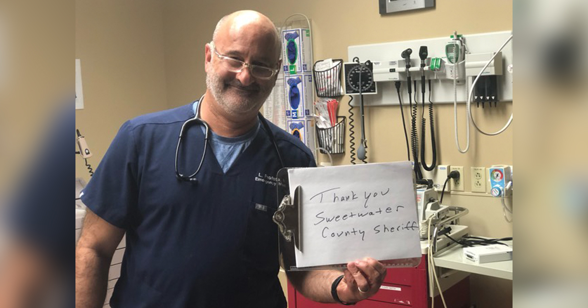 Doctor’s Profound Message Reaches 14.5M Worldwide With A Little Help from The SCSO