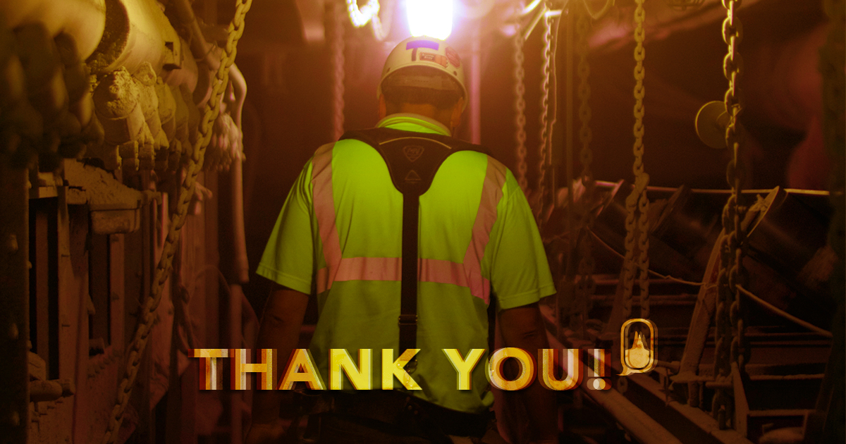 Community Thanks Miners for National Miners Day