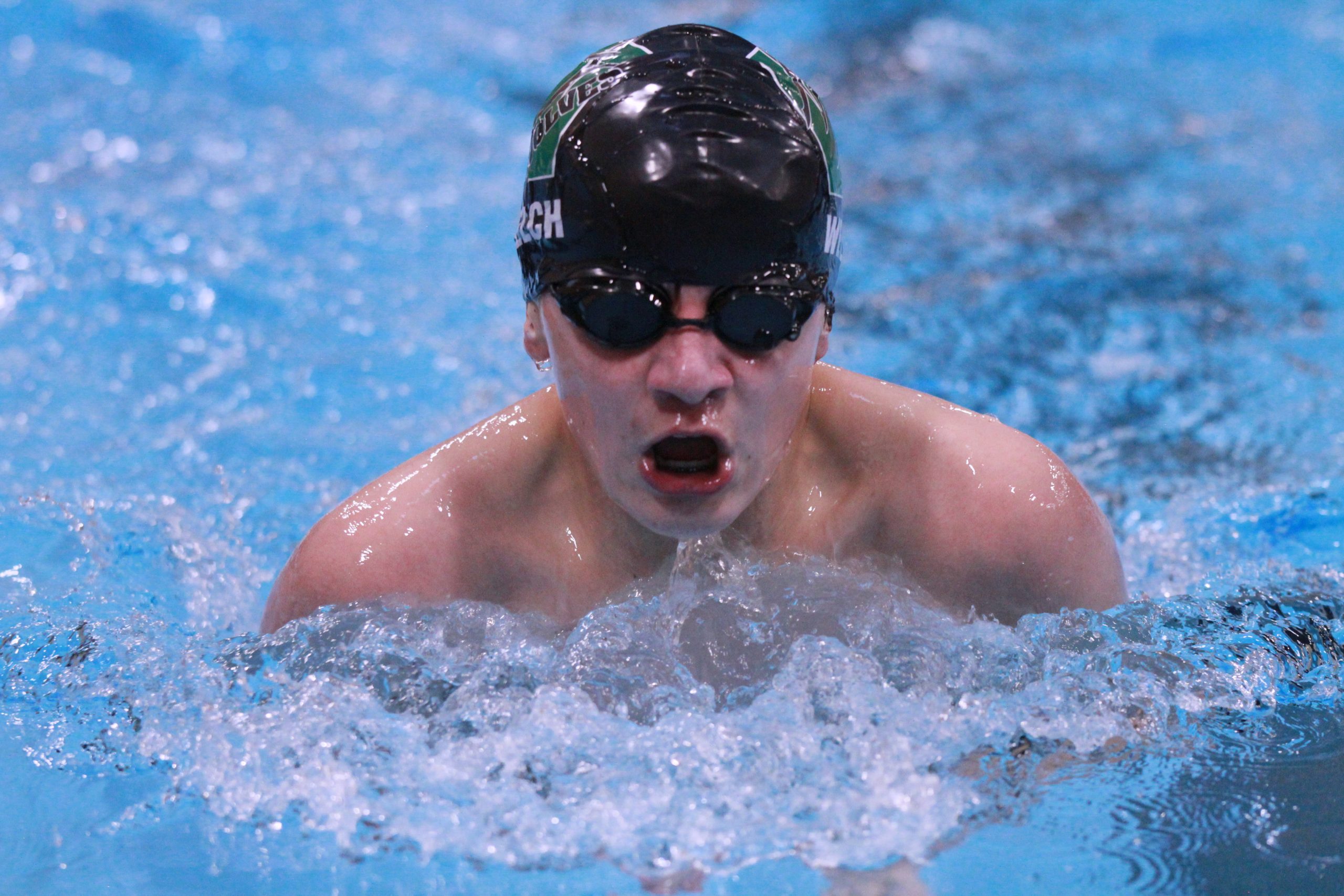 Wolves Swim Into First Place at Rock Springs Invite