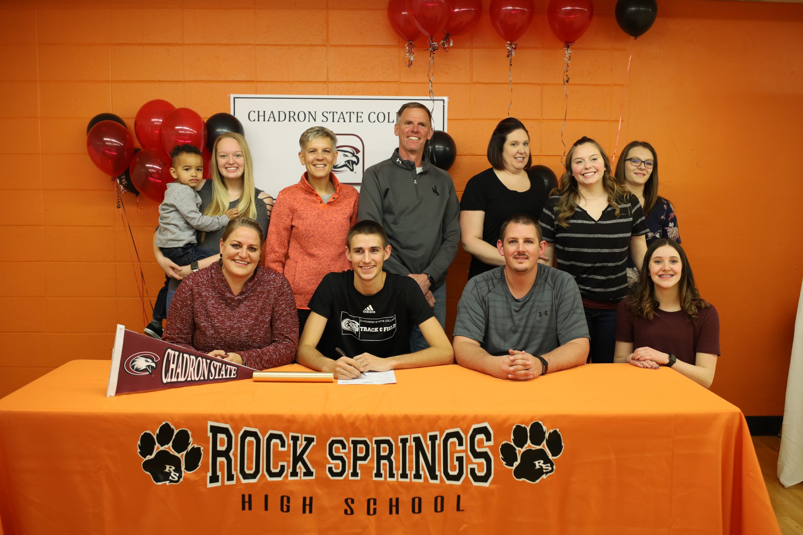 RSHS’ Jayson Caudell Signs With Chadron State