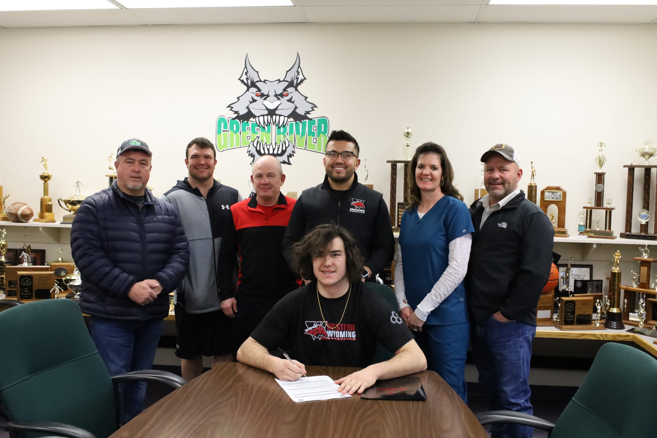 Mustangs Ink Top GRHS Wrestler Payton Tucker