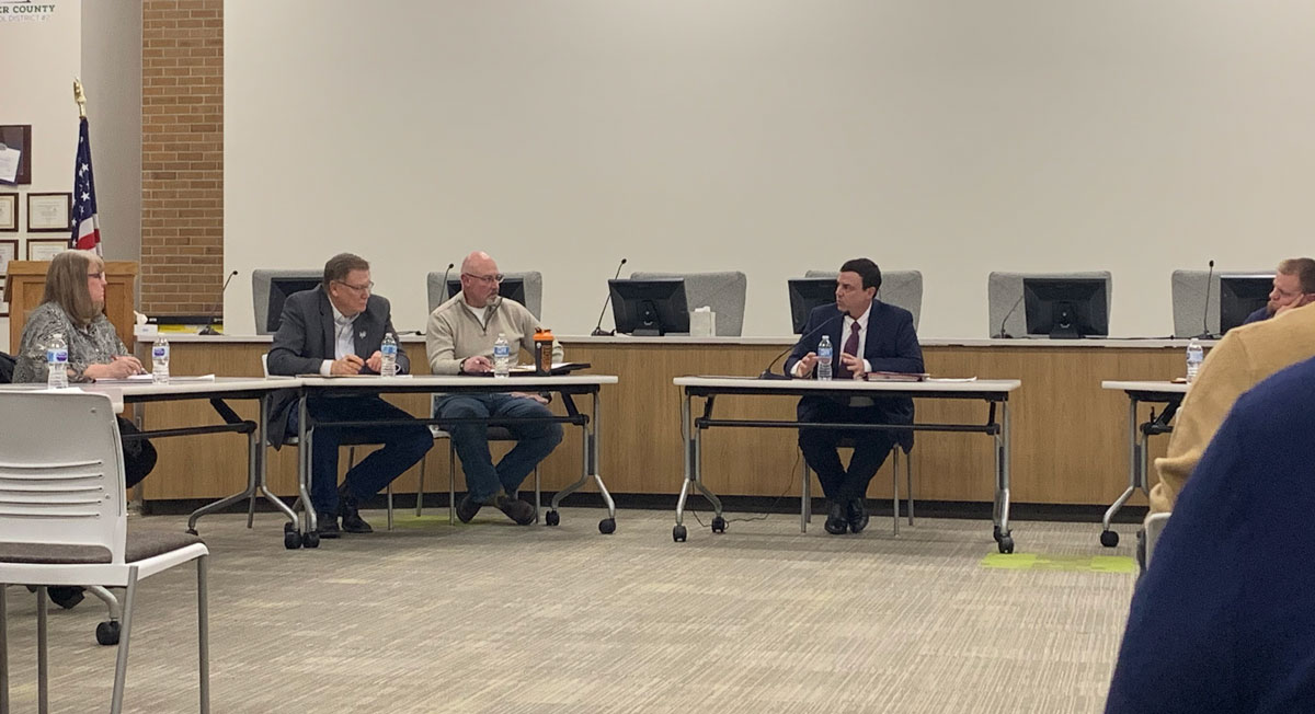 Superintendent Candidate Answers Questions at Community Forum