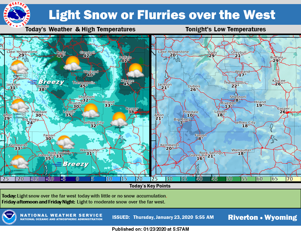 Mostly Sunny with a High Near 32