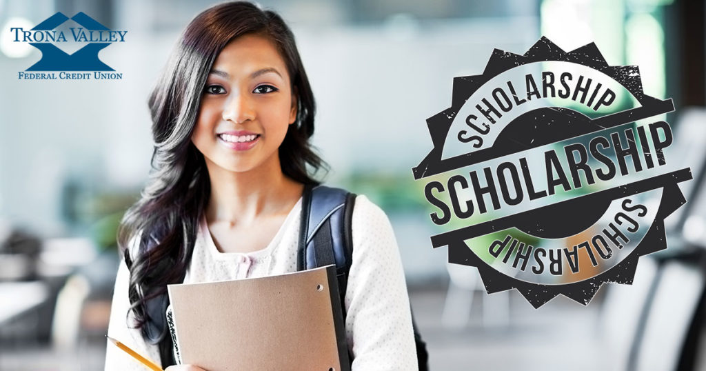 Trona Valley FCU Helps You Achieve Your Dreams with a $2,000 Scholarship