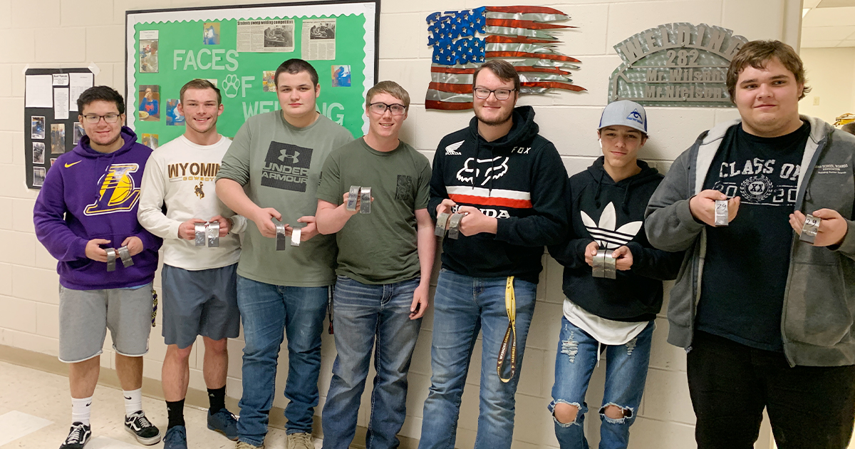 GRHS Students Obtain Welding Certifications