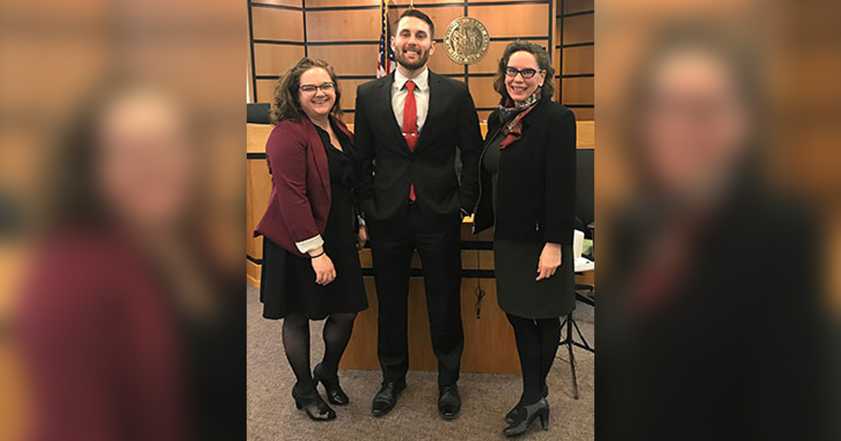 Rhodes Part of UW Student Legal Team Making History