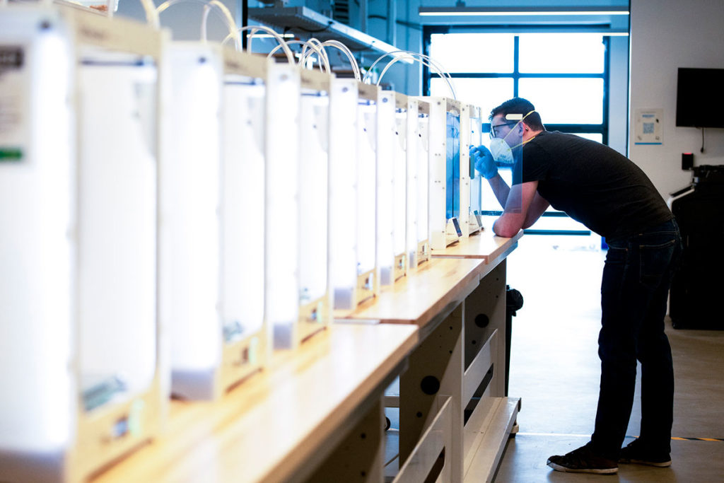 Green River Students Part of UW Student Innovation Center Team Creating 3D Surgical Masks