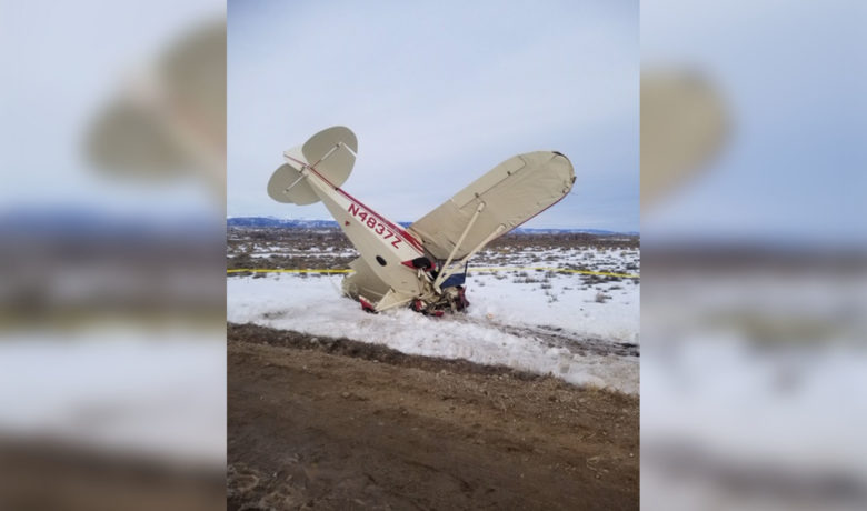 Plane Crashes near Pinedale Airport