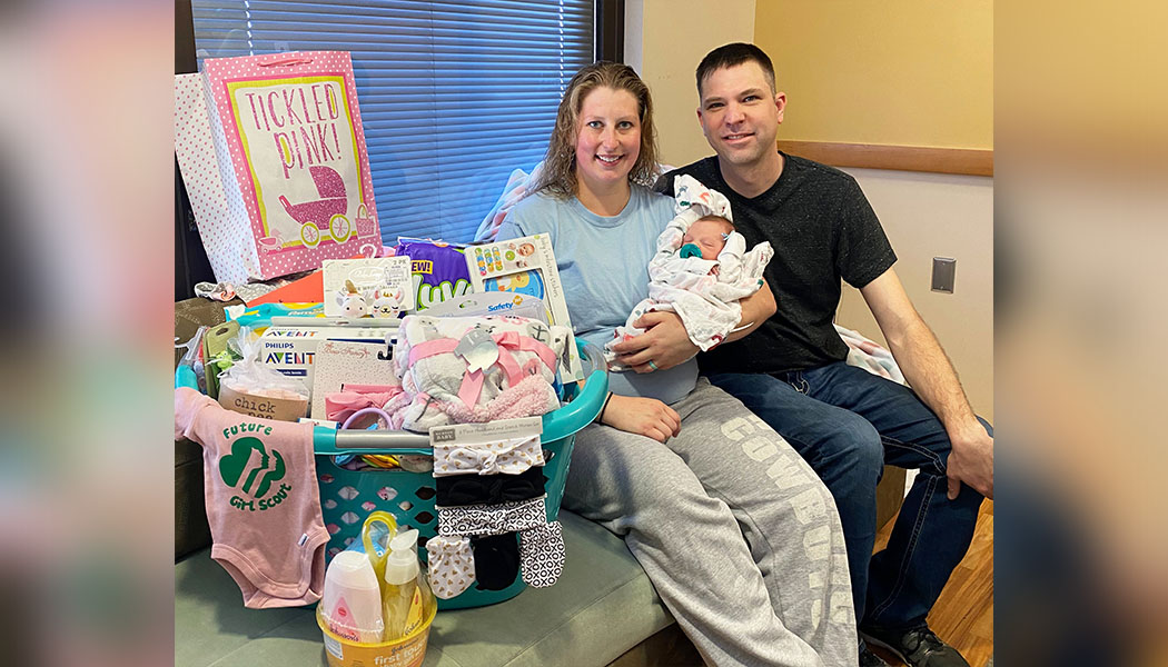 Gifts Abound for First Girl Born During Girl Scout Week