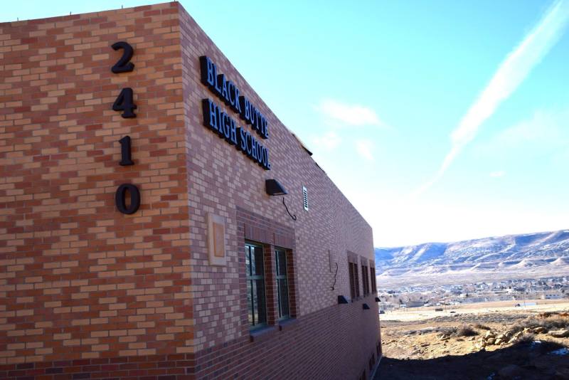New Black Butte Alternative High School nearing completition; School is located near WWCC