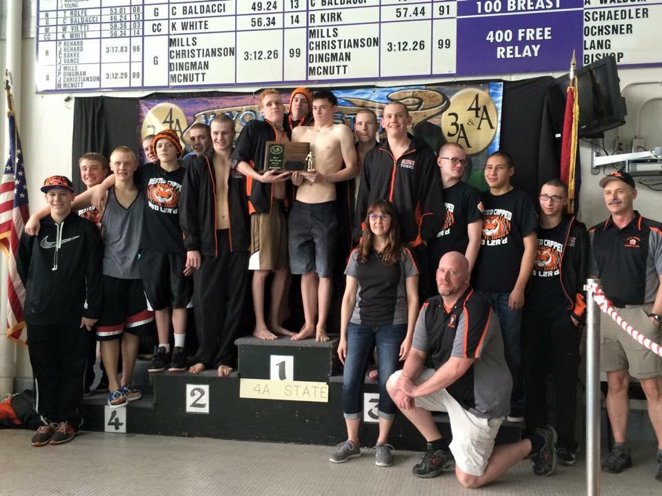 Harbison and McJunkin Close Out the Most Successful RSHS Boy’s Swimming Season In History With All-State Honors