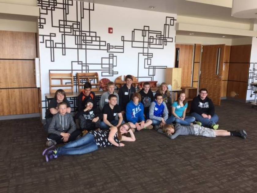 Rock Springs Jr. High wood working students compete at TSA for first time