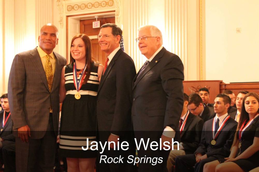 Rock Springs Students honored by Sen. Enzi and Barrasso