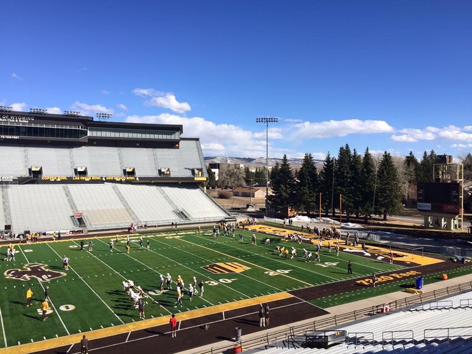 Day Two of Spring Practice Complete