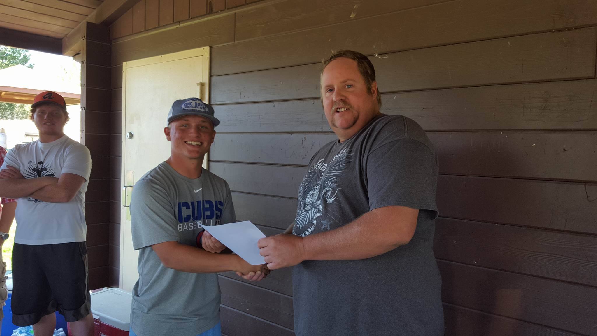 Grossnickle Presented State Legion Baseball Scholarship