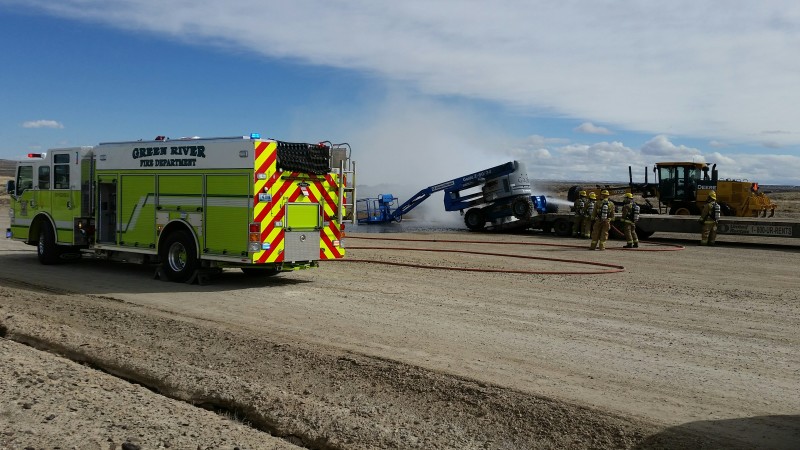 Fire Crews Heading to MGR Gas Plant Fire