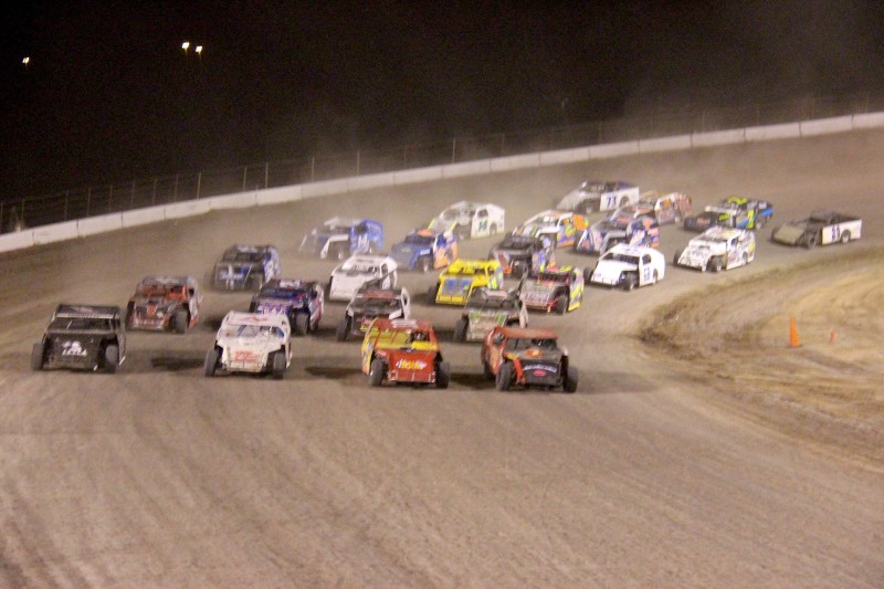 Stock Cars Getting Ready To Roar
