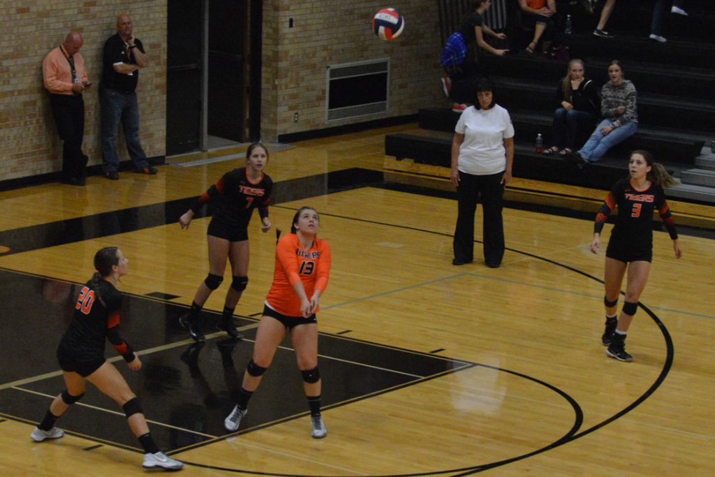 Strong Evanston Serving Leads to Win Over Lady Tigers
