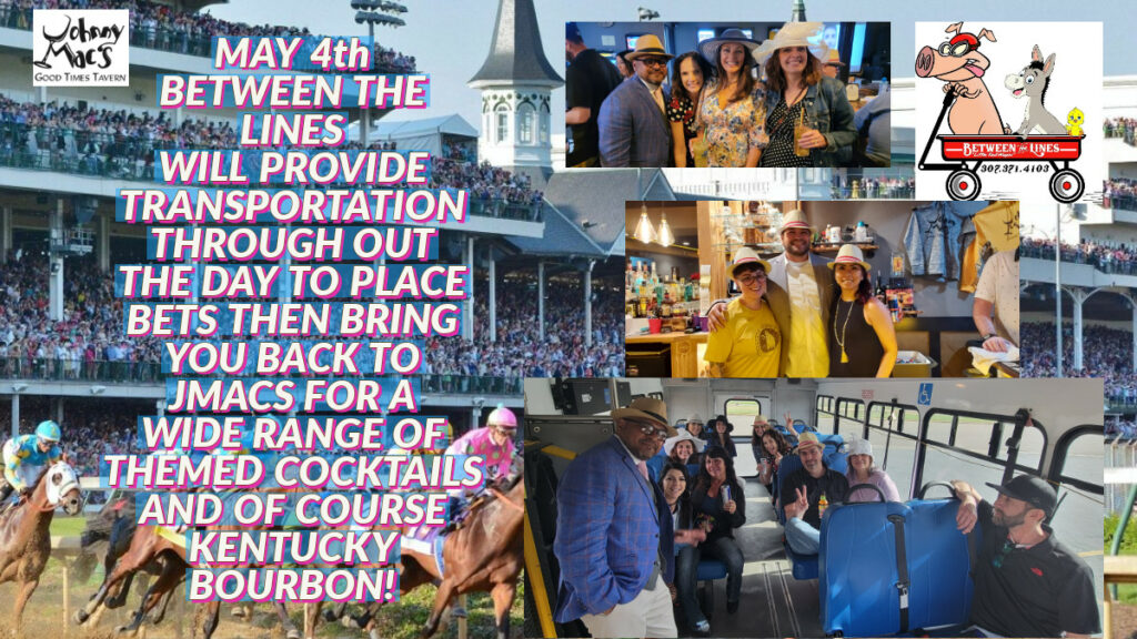 Enjoy the Kentucky Derby with the Help of Johnny Mac’s and Between the Lines